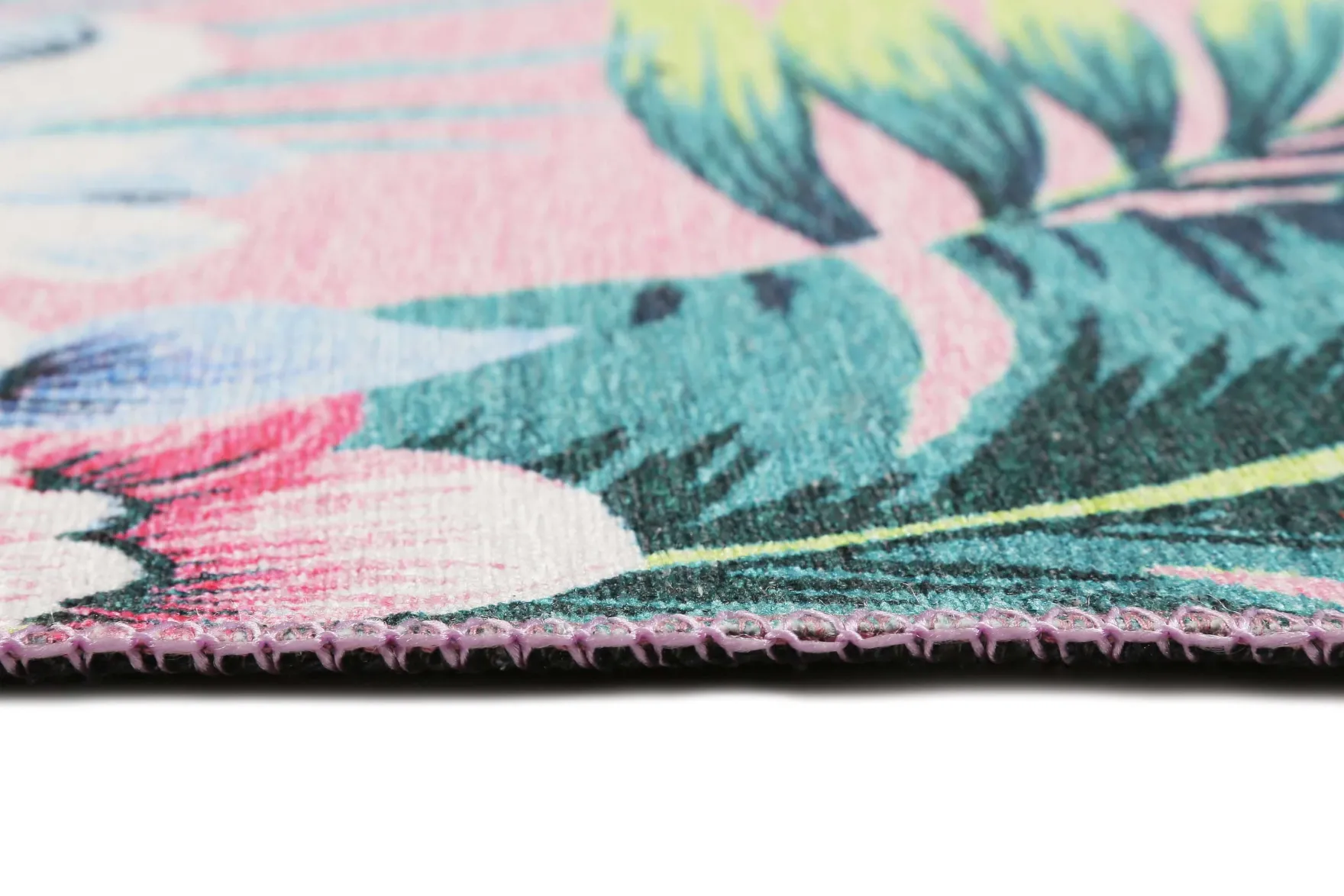 Accessorize Teppich 190x290 Pink Blumenmuster