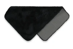 Badteppich Anthrazit Schwarz