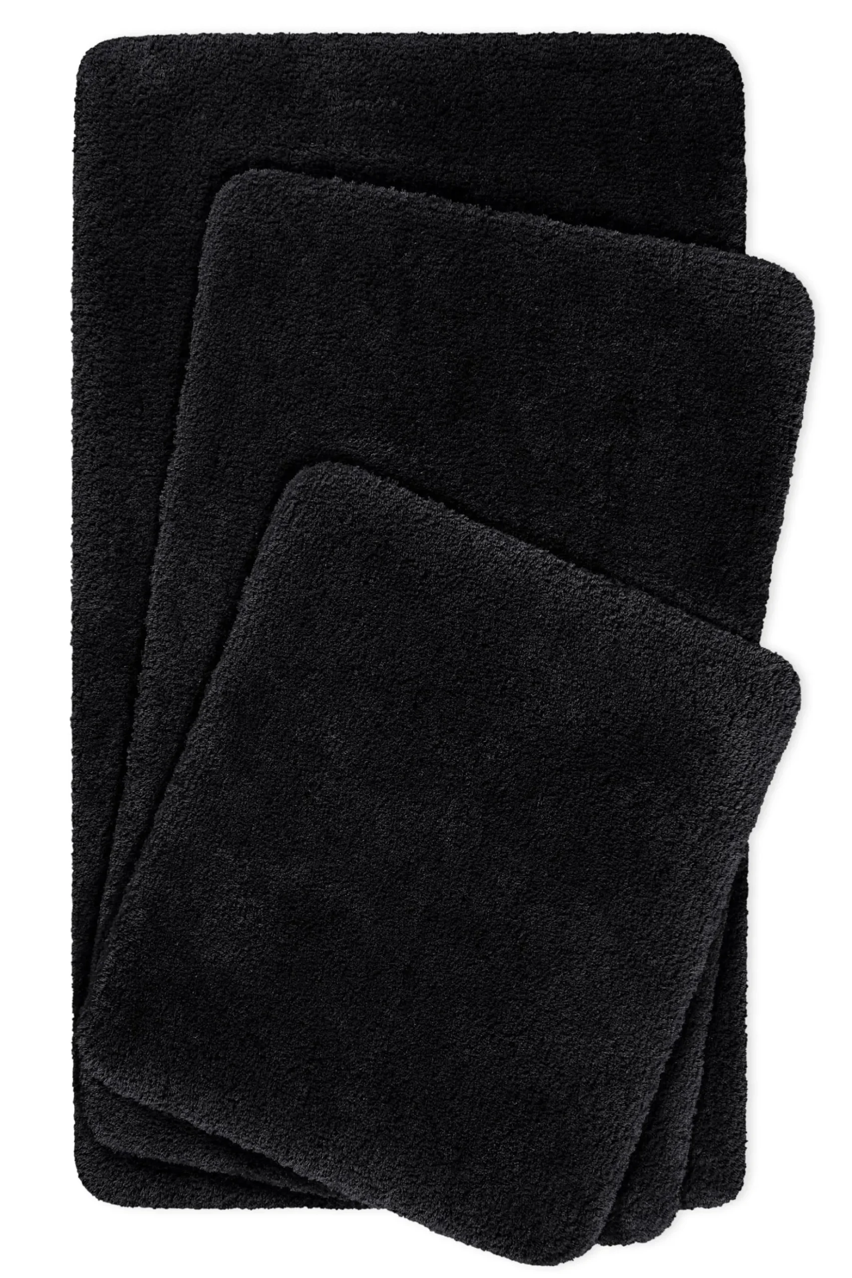 Badteppich Anthrazit Schwarz "Porto Azzurro" Homie Living