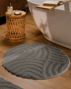 Badteppich Basalt Grau