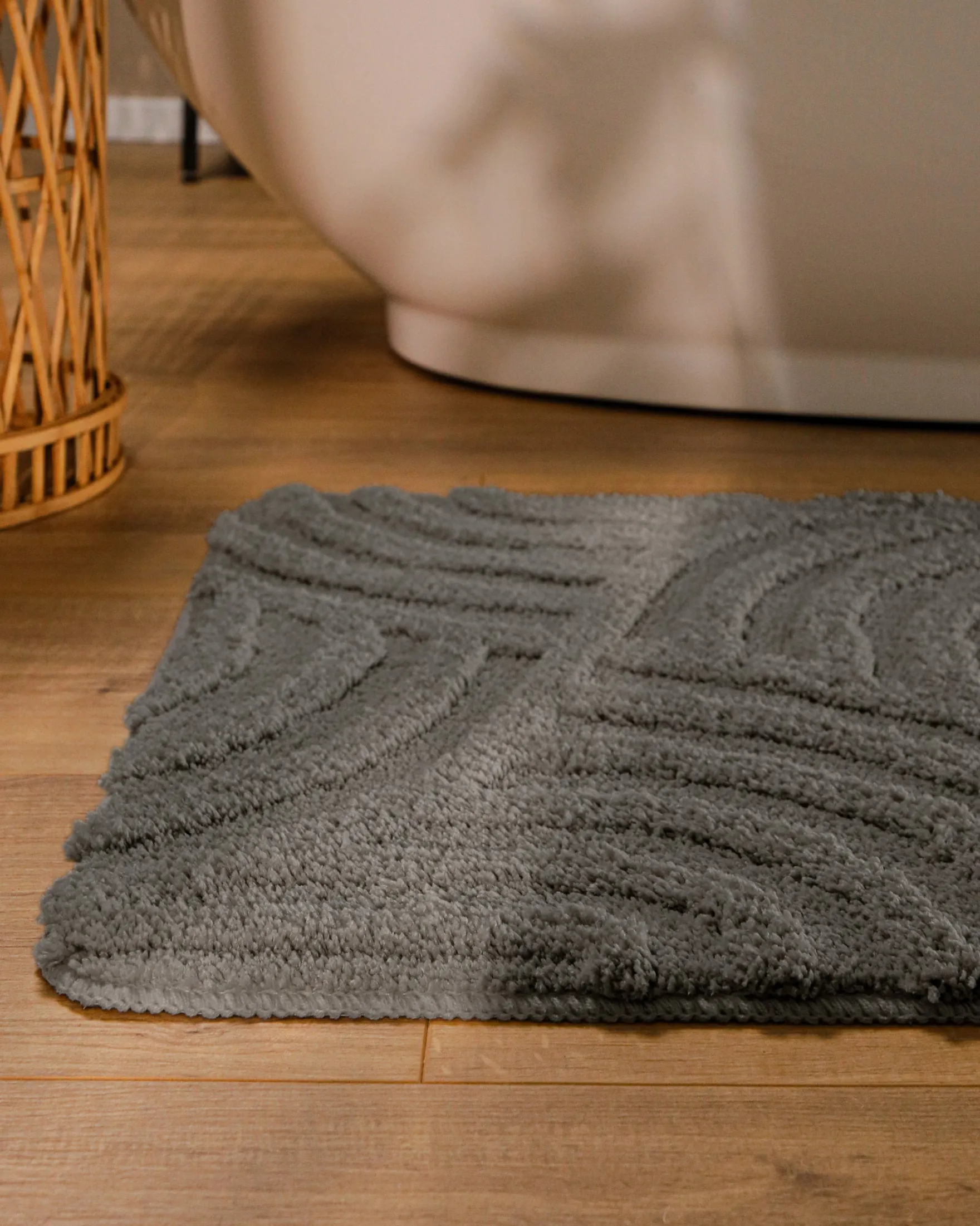 Badteppich Basalt Grau "Fiete" WECONhome