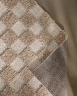 Badteppich Beige