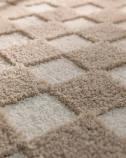 Badteppich Beige