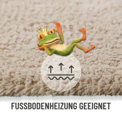Badteppich Beige