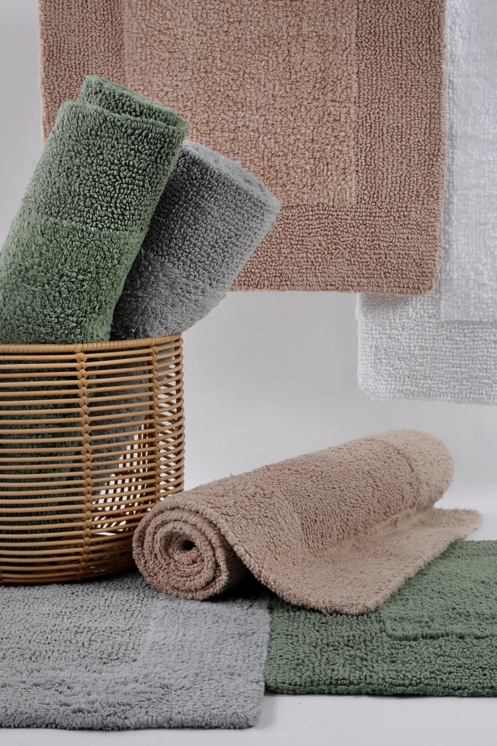 Badteppich Beige "Finn" WECONhome Basics