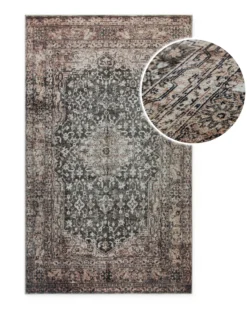 Badteppich Beige Grau