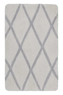 Badteppich Beige Grau