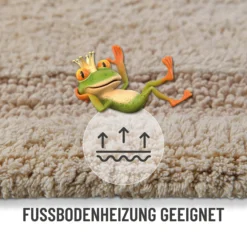 Badteppich Beige "Knut" WECONhome Basics