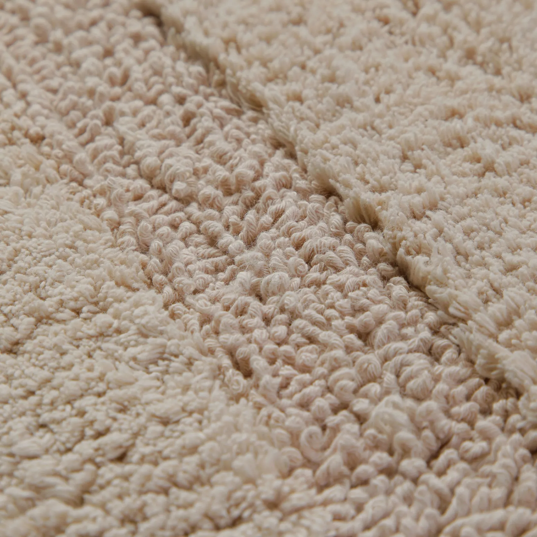 Badteppich Beige "Knut" WECONhome Basics