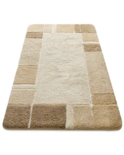 Badteppich Beige Multi