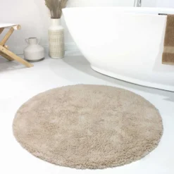 Badteppich Beige