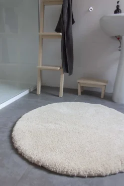 Badteppich Beige
