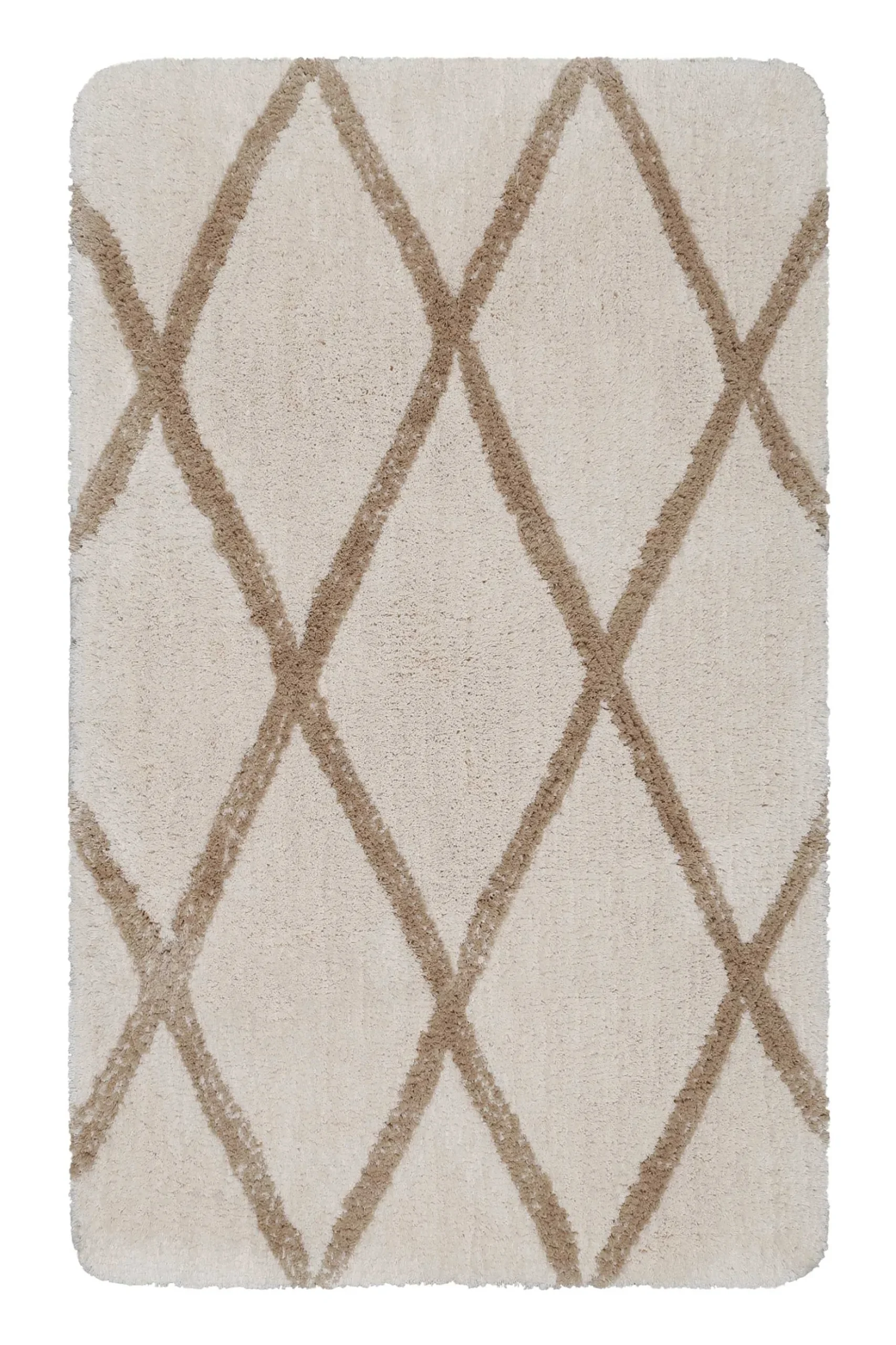 Badteppich Beige Sand "San Bosa" Homie Living