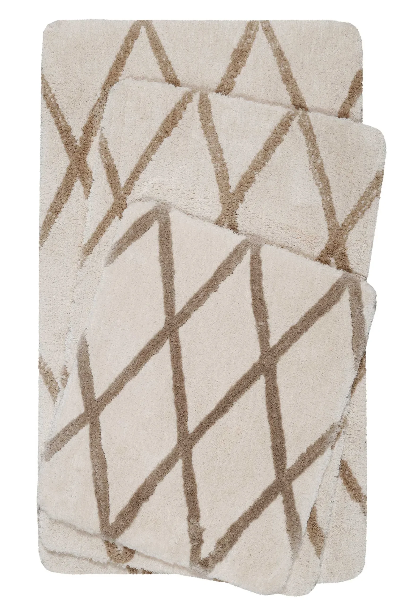 Badteppich Beige Sand "San Bosa" Homie Living