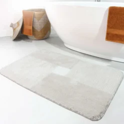 Badteppich Beige
