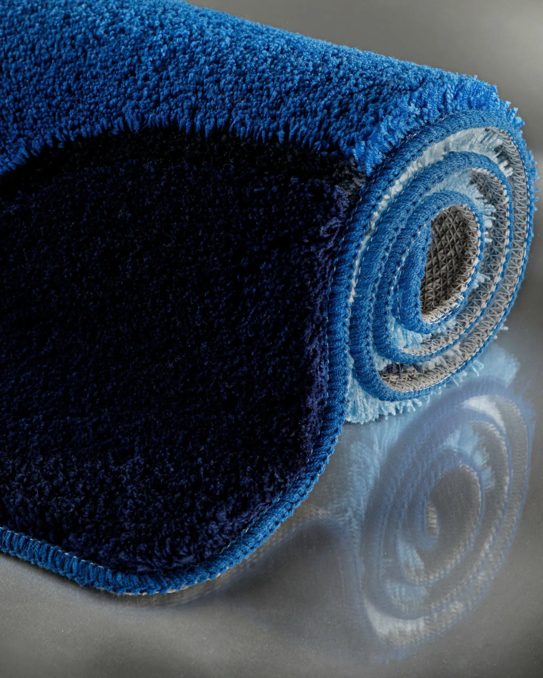 Badteppich Blau Multi "Monte Cavo" Homie Living
