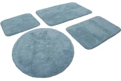 Badteppich Blau