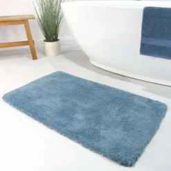 Badteppich Blau 