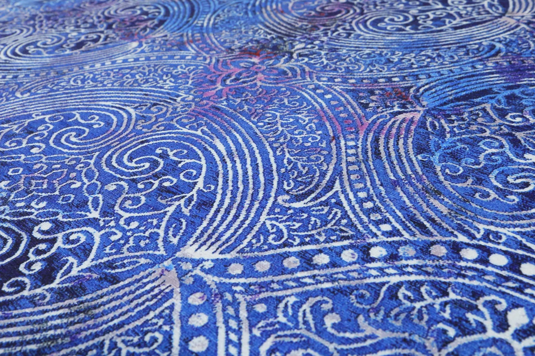 Badteppich Blau Vintage "Louis" WECONhome