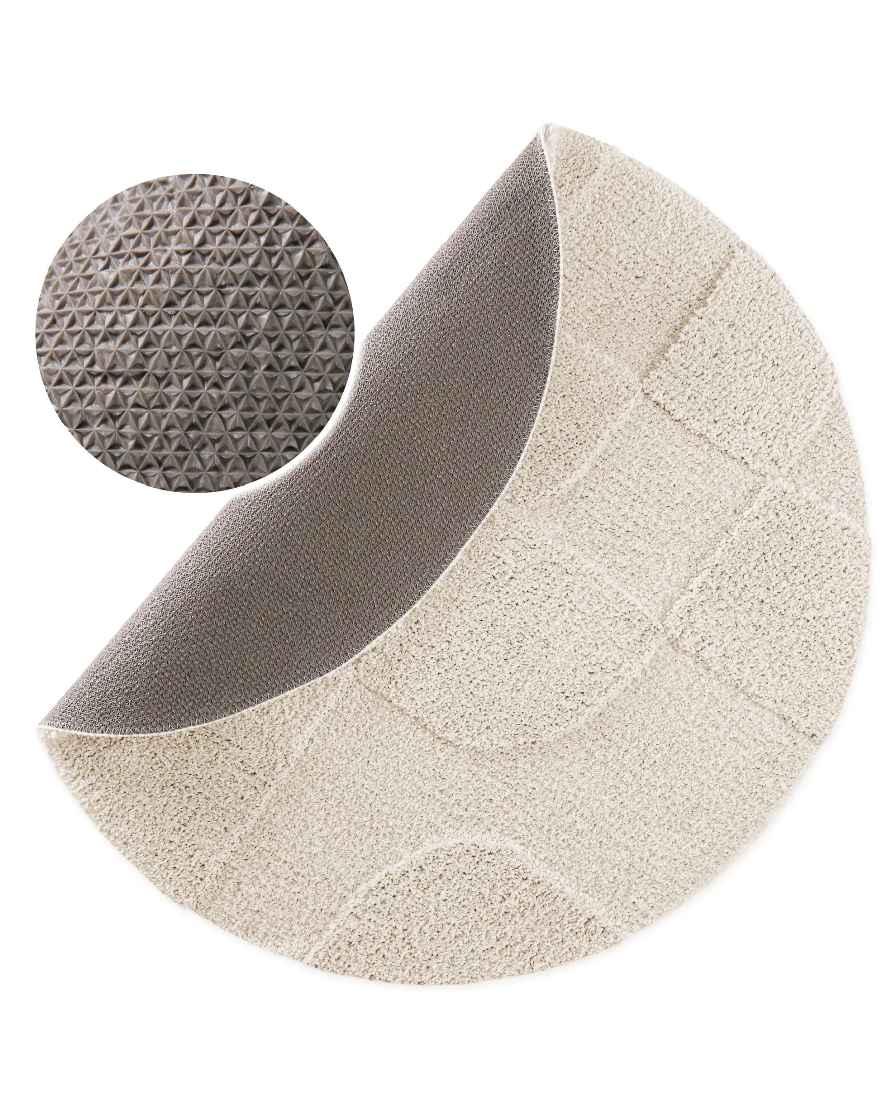 Badteppich Creme Weiß "Davie" WECONhome
