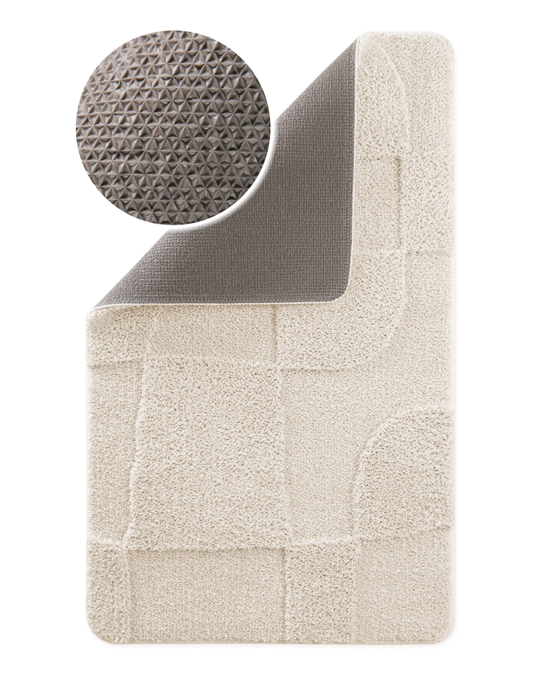 Badteppich Creme Weiß "Davie" WECONhome