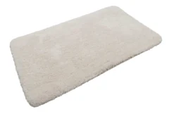 Badteppich Creme Weiß