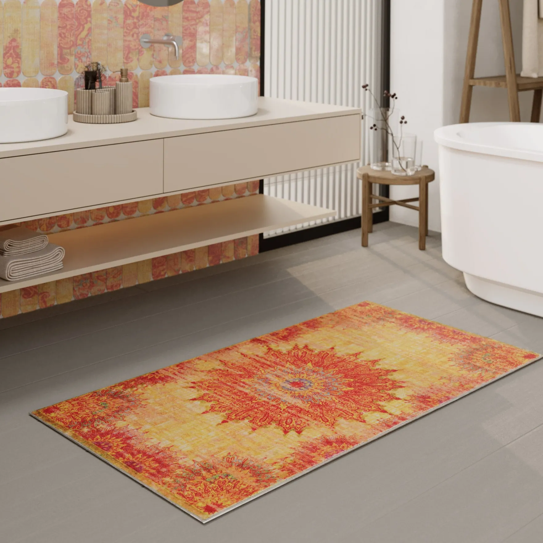 Badteppich Gelb "Healing" WECONhome