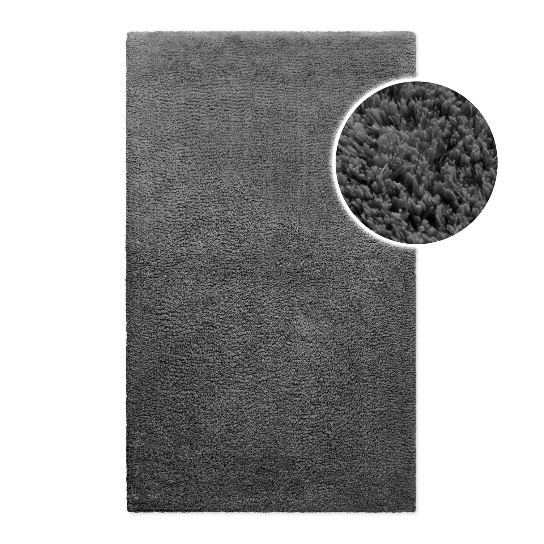 Badteppich Granit Grau "Erik" WECONhome Basics