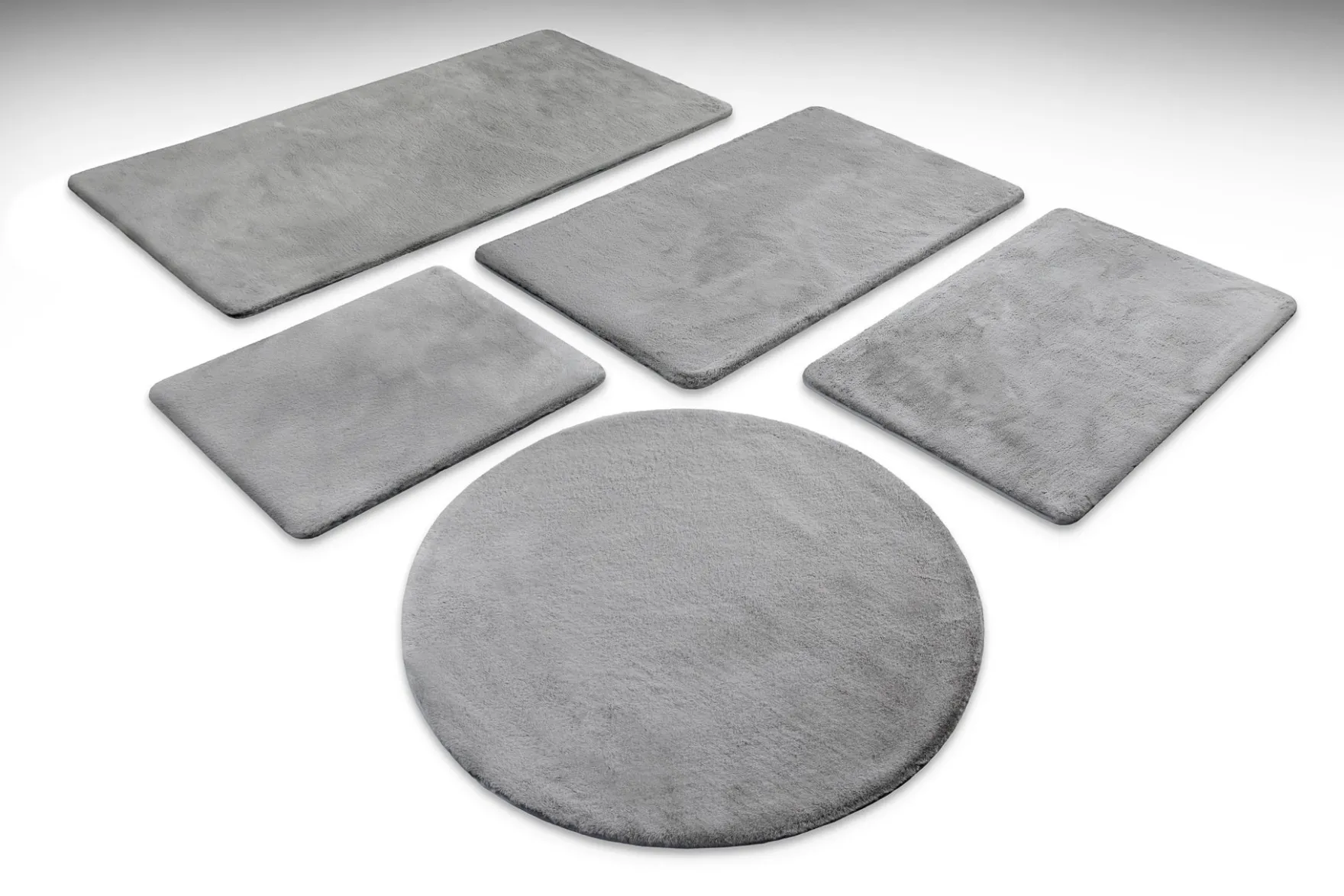 Badteppich Grau "Emil" WECONhome Basics