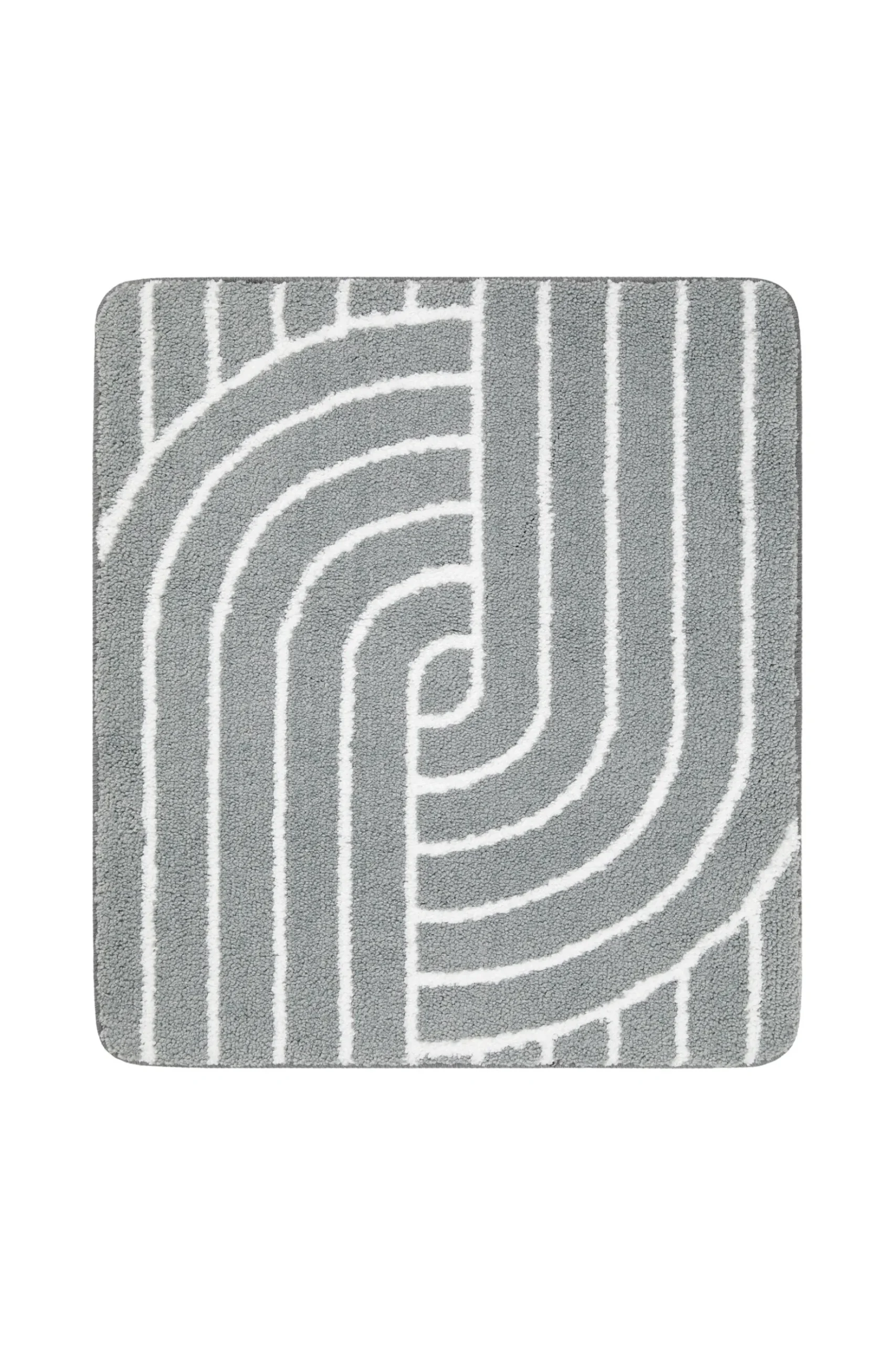 Badteppich Grau "Hilda" WECONhome Basics