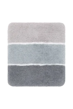 Badteppich Grau Multi 