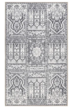 Badteppich Grau Oriental