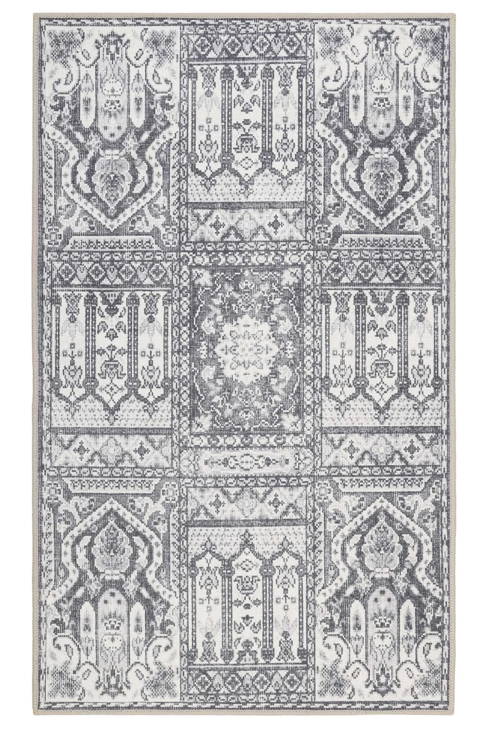 Badteppich Grau Oriental "Vintage Café" WECONhome