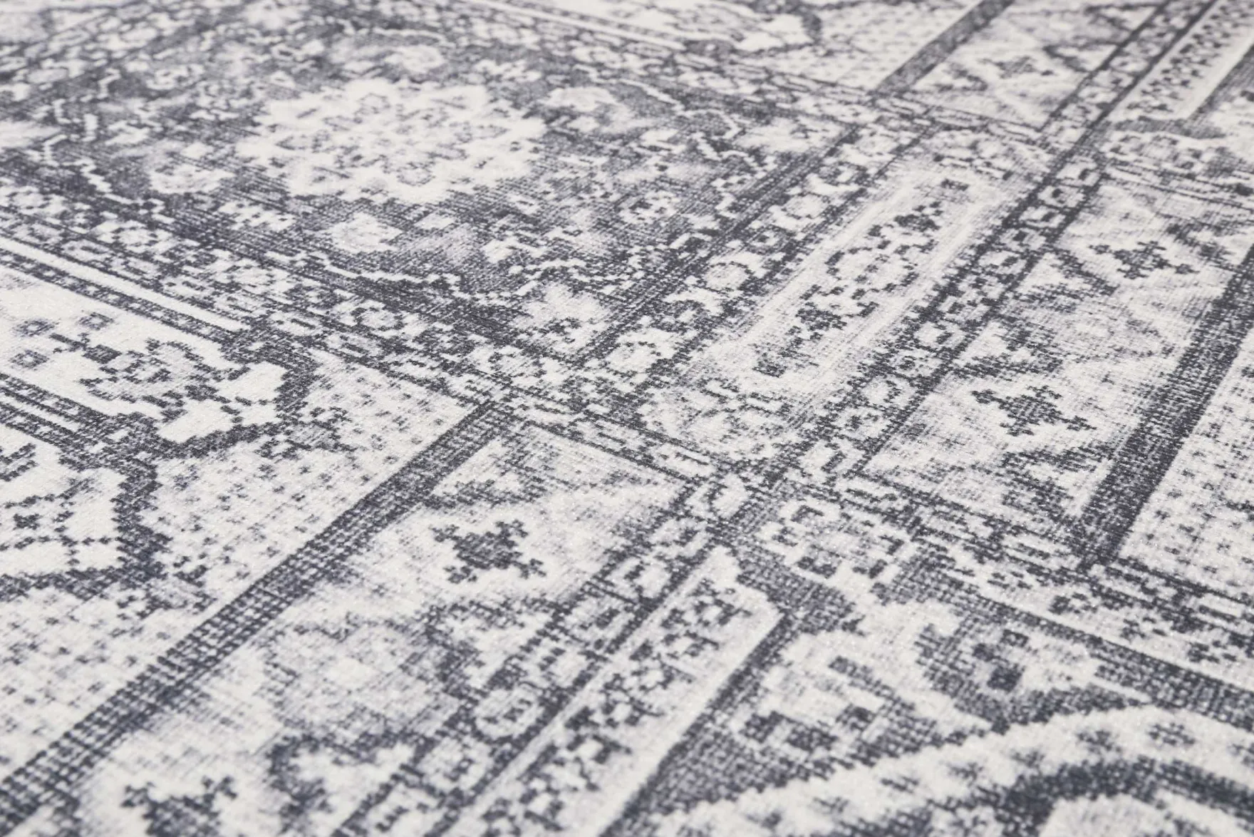 Badteppich Grau Oriental "Vintage Café" WECONhome