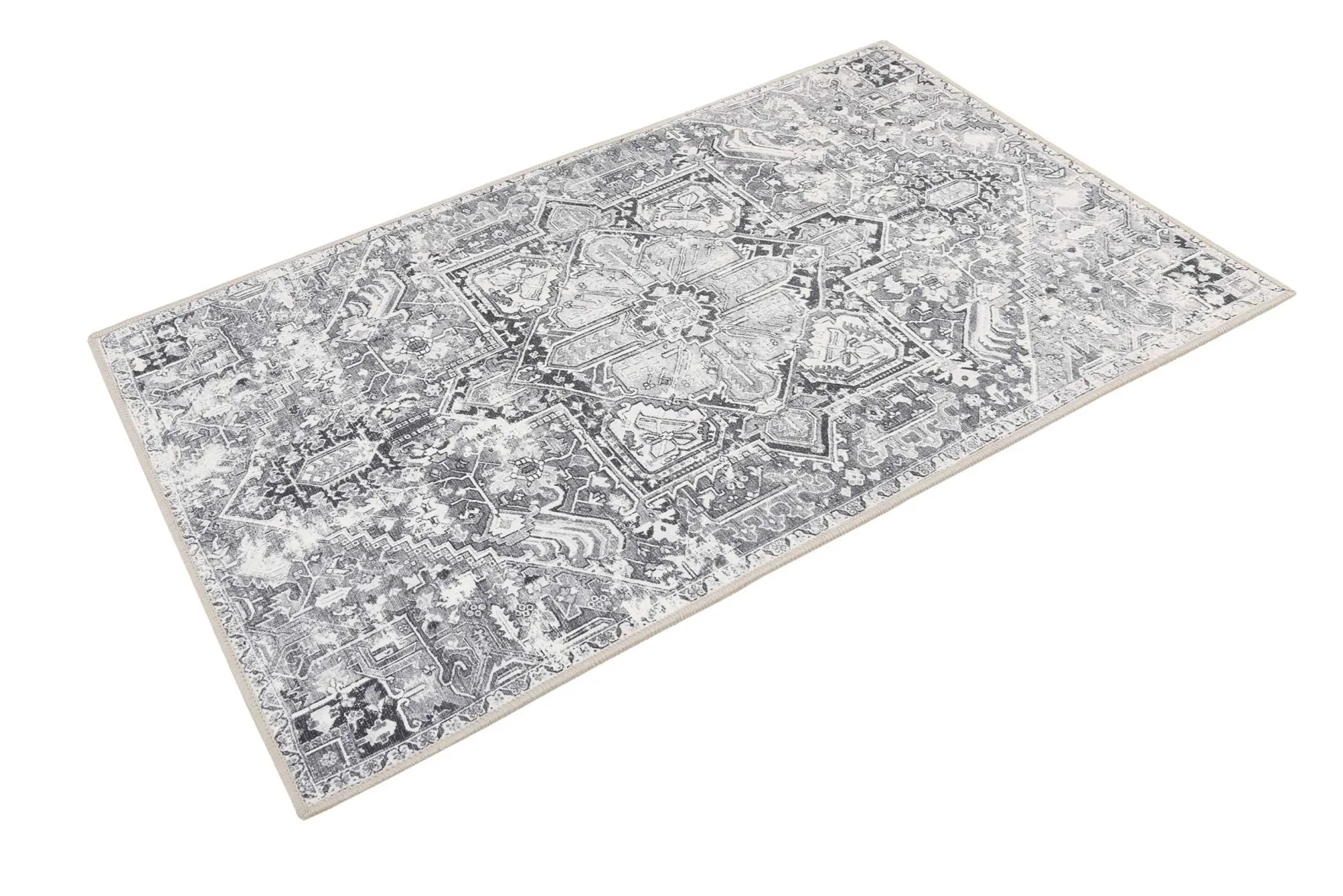 Badteppich Grau Vintage "Urban Estate" WECONhome