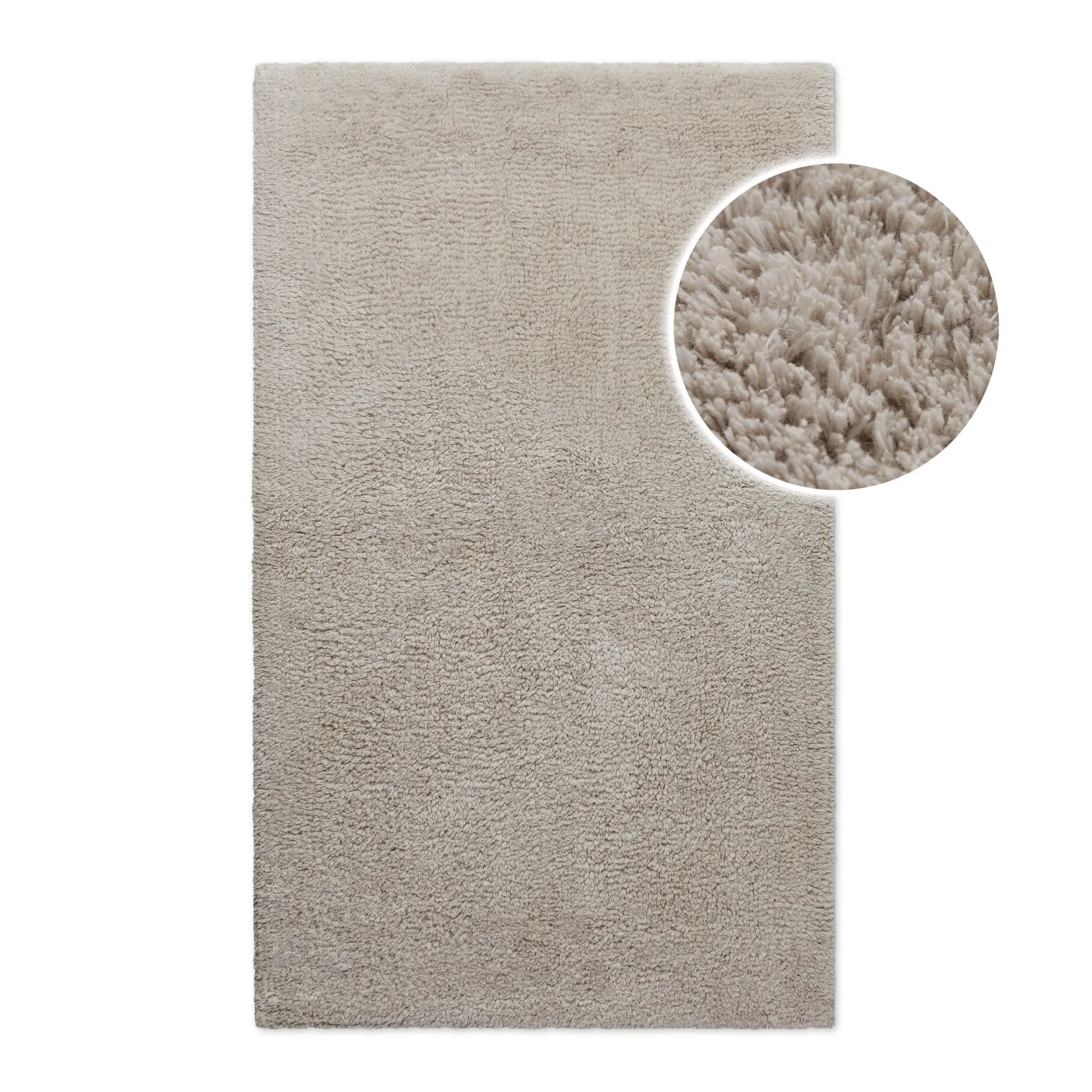 Badteppich Greige "Erik" WECONhome Basics