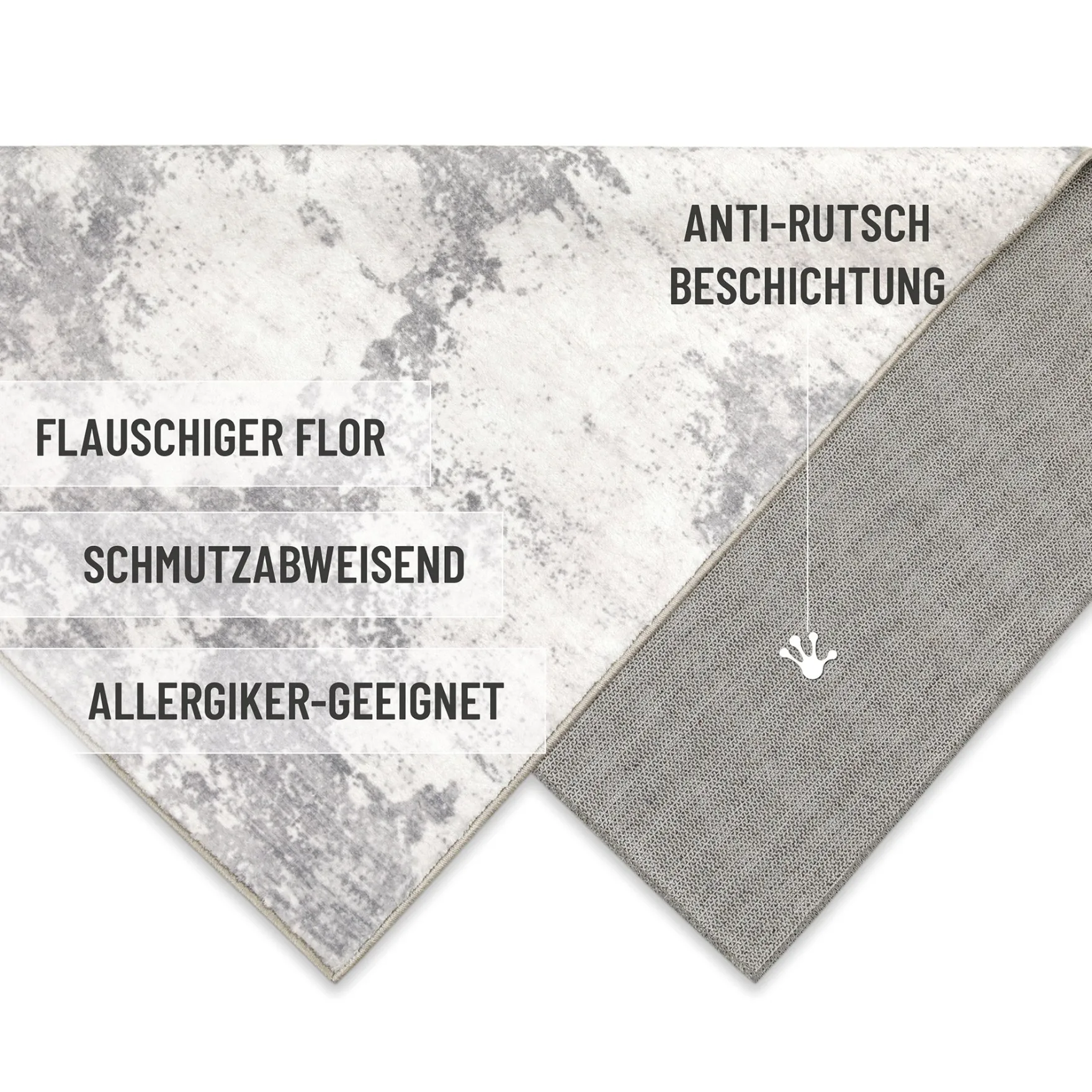 Badteppich Greige "Samu" WECONhome