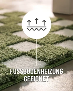 Badteppich Grün