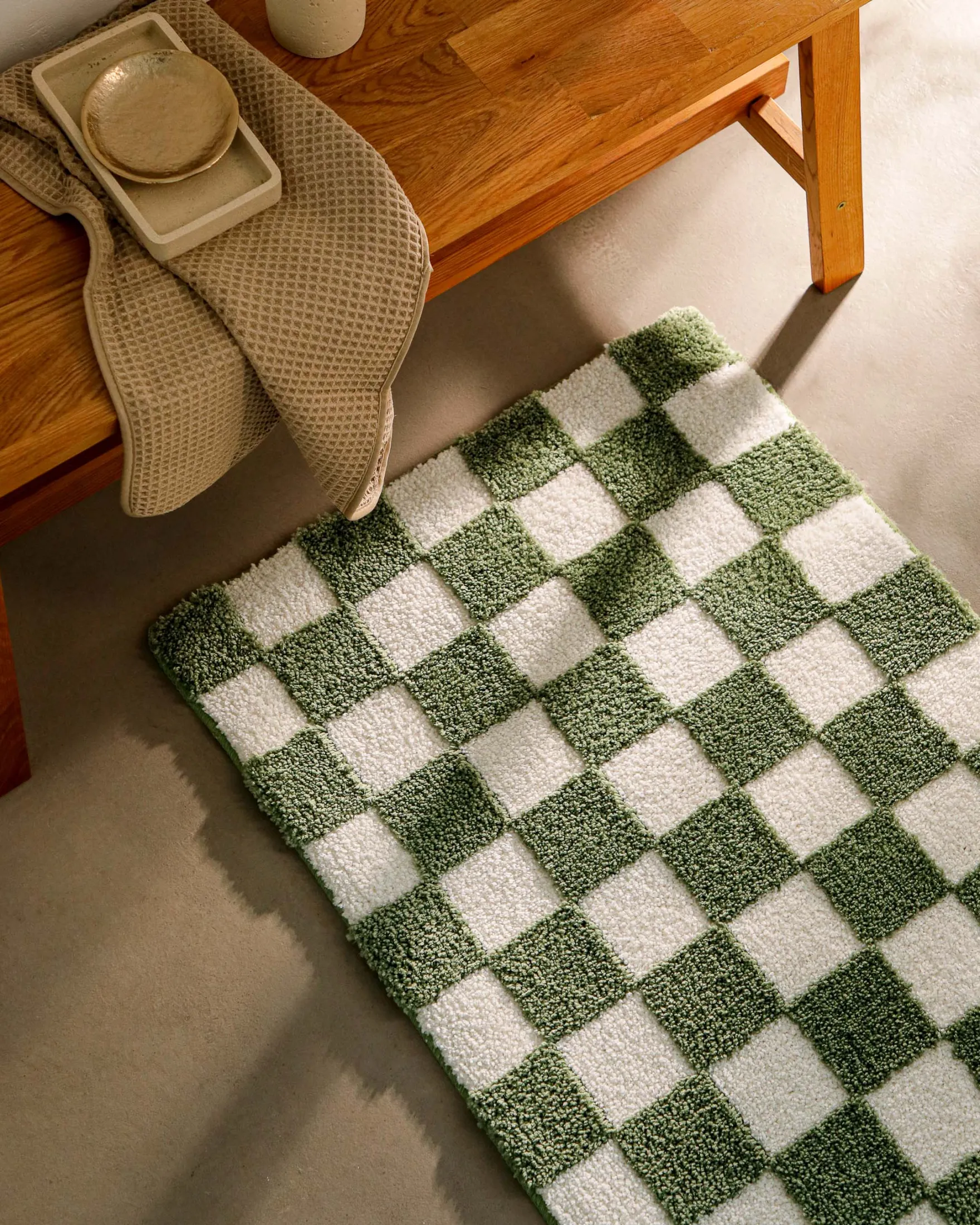 Badteppich Grün "Bobbi" WECONhome
