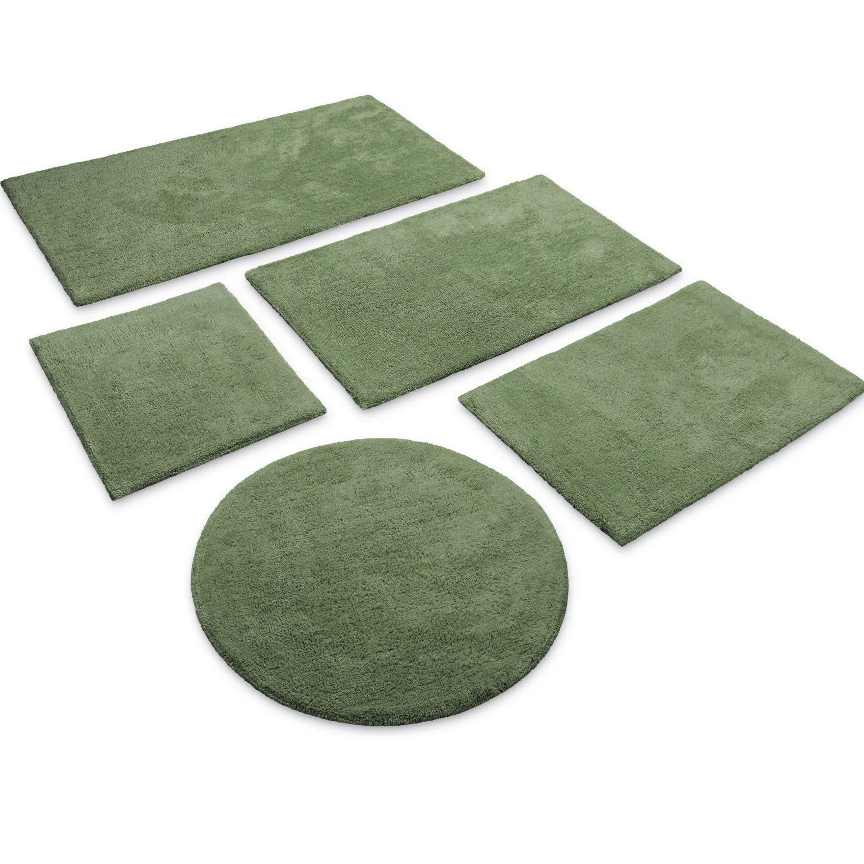 Badteppich Grün "Erik" WECONhome Basics