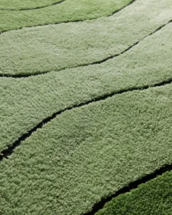 Badteppich Grün Multi
