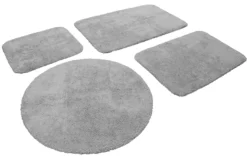 Badteppich Hellgrau "Ole" WECONhome Basics