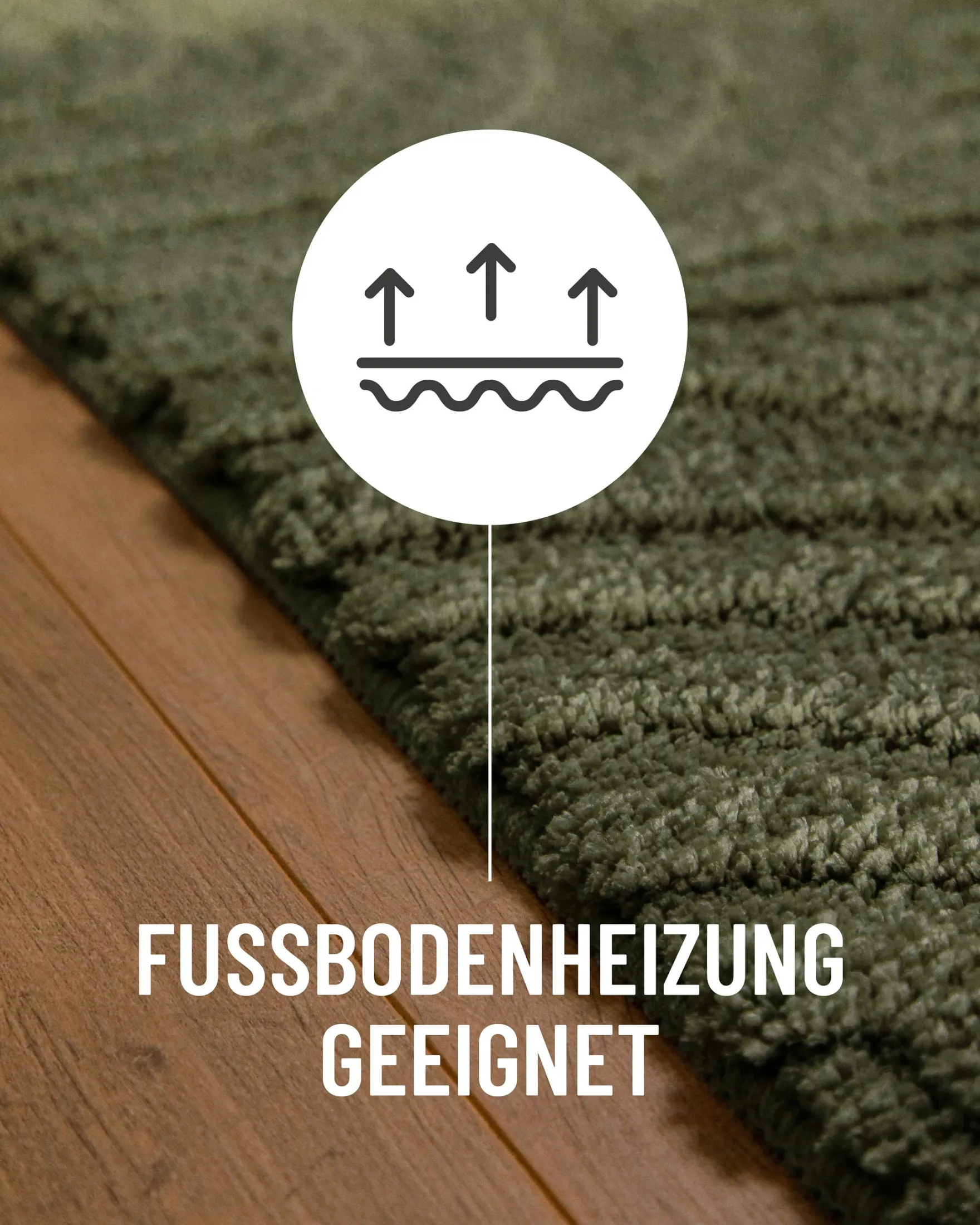 Badteppich Kiefer Grün "Fiete" WECONhome