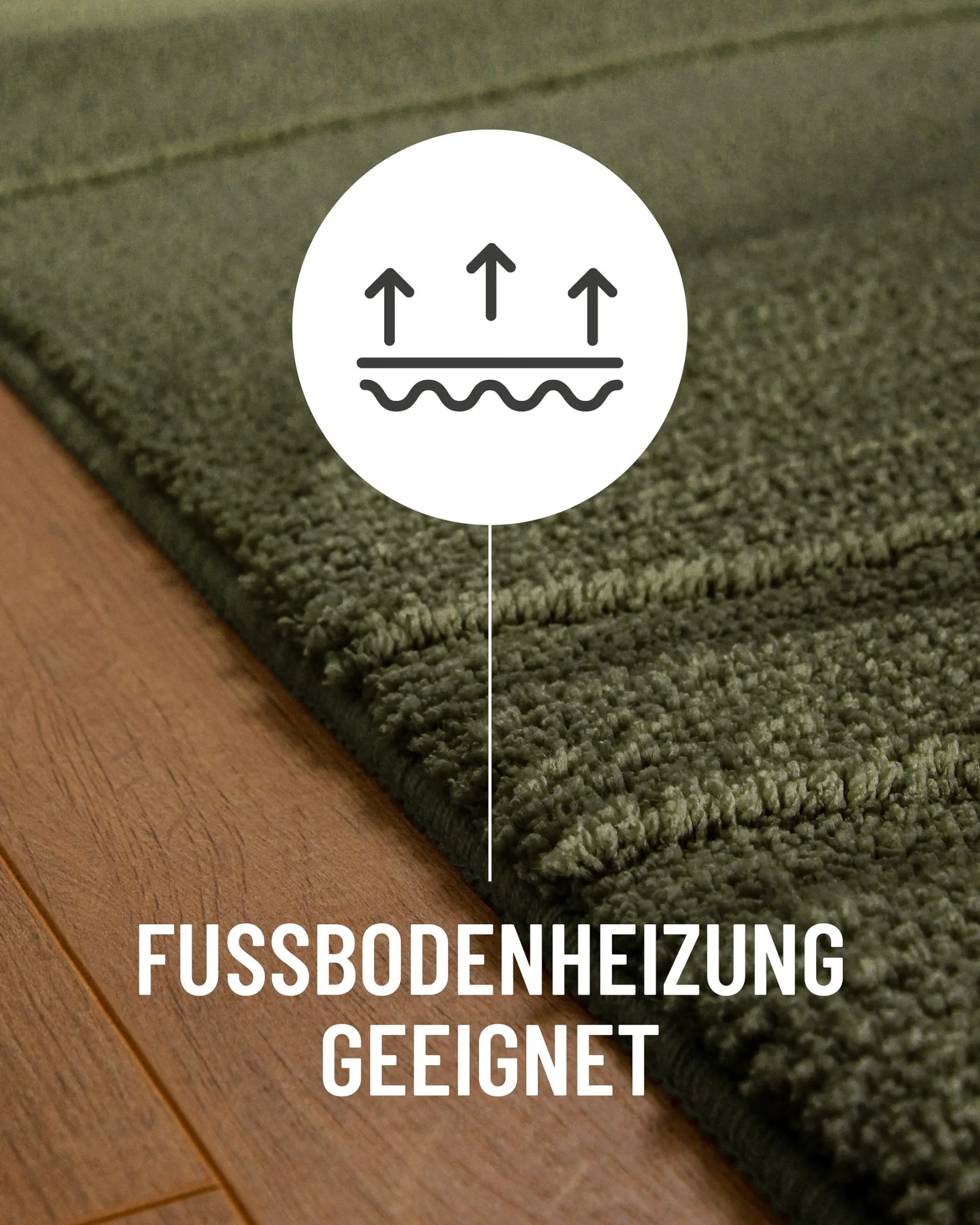 Badteppich Kiefer Grün "Marc" WECONhome