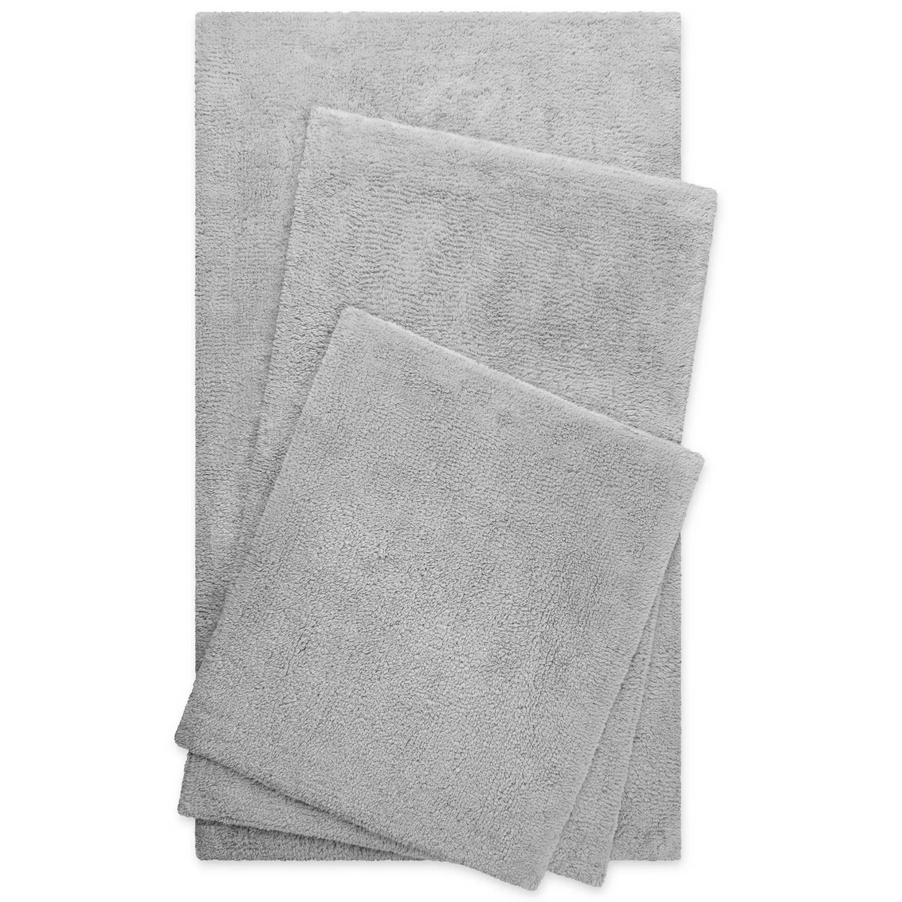 Badteppich Licht Grau "Erik" WECONhome Basics