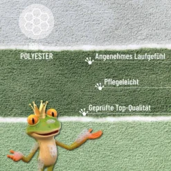 Badteppich Lind Grün