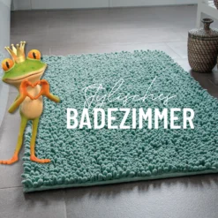 Badteppich Mint Grün 