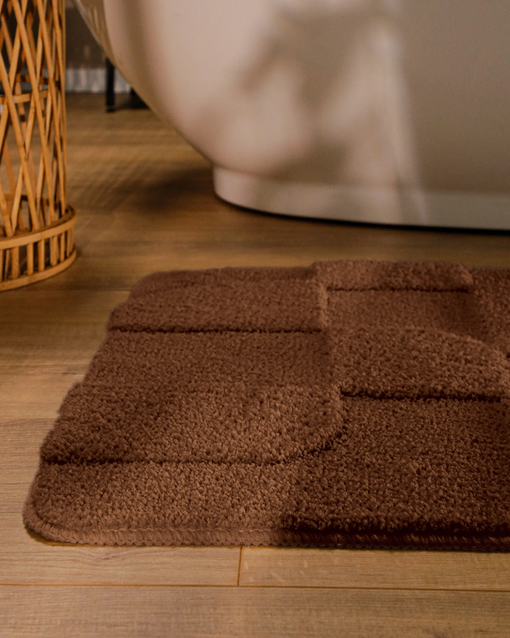 Badteppich Nuss Braun "Davie" WECONhome