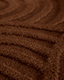 Badteppich Nuss Braun