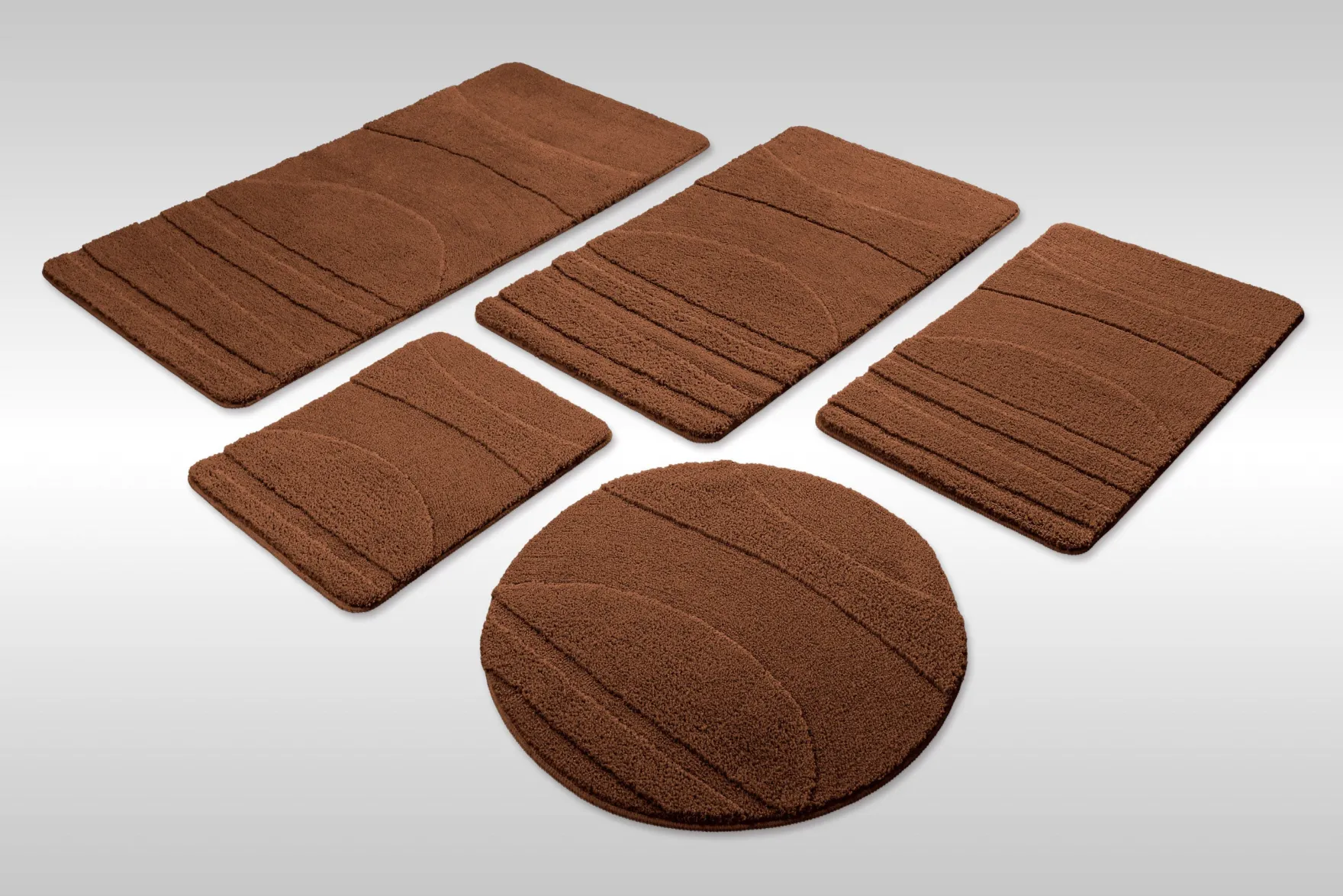 Badteppich Nuss Braun "Marc" WECONhome